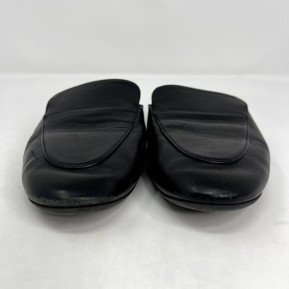 Everlane Slip On Flat Heel Mule Black - Picture 2 of 9